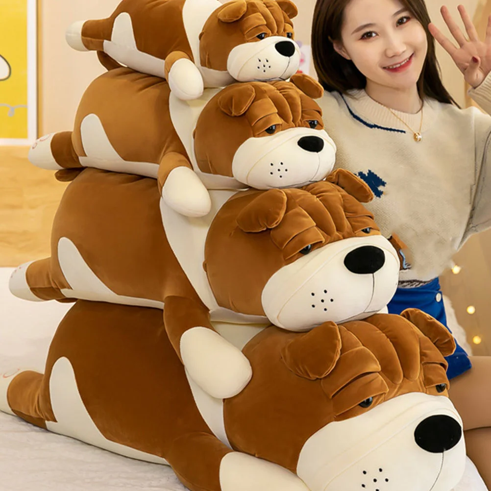 Плюшевая мягкая игрушка Shar Pei удобные декоративные подушки кровать