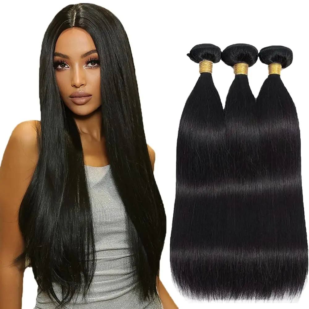 Женские прямые волосы для наращивания 100% натуральные