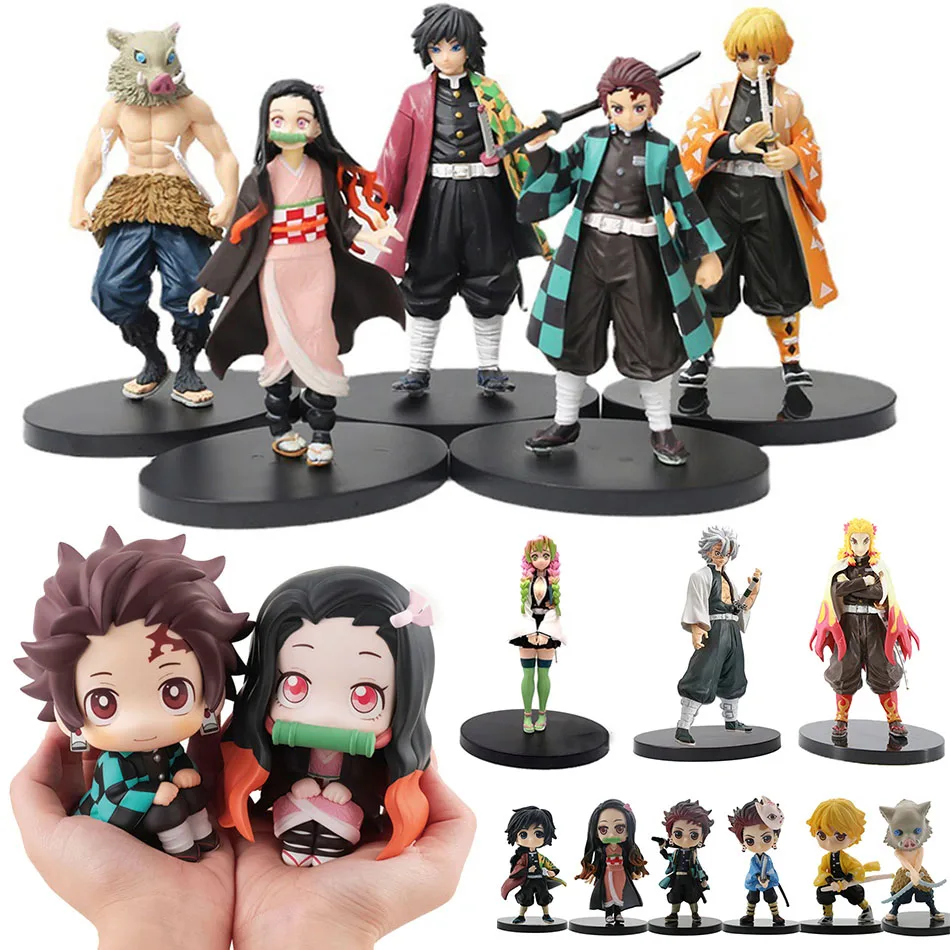 

16cm Figurine Anime Action Figures Kawaii Nezuko Demon Slayer Figure Toy Free Shipping Items Kids Children Toys for Boys Hobbies