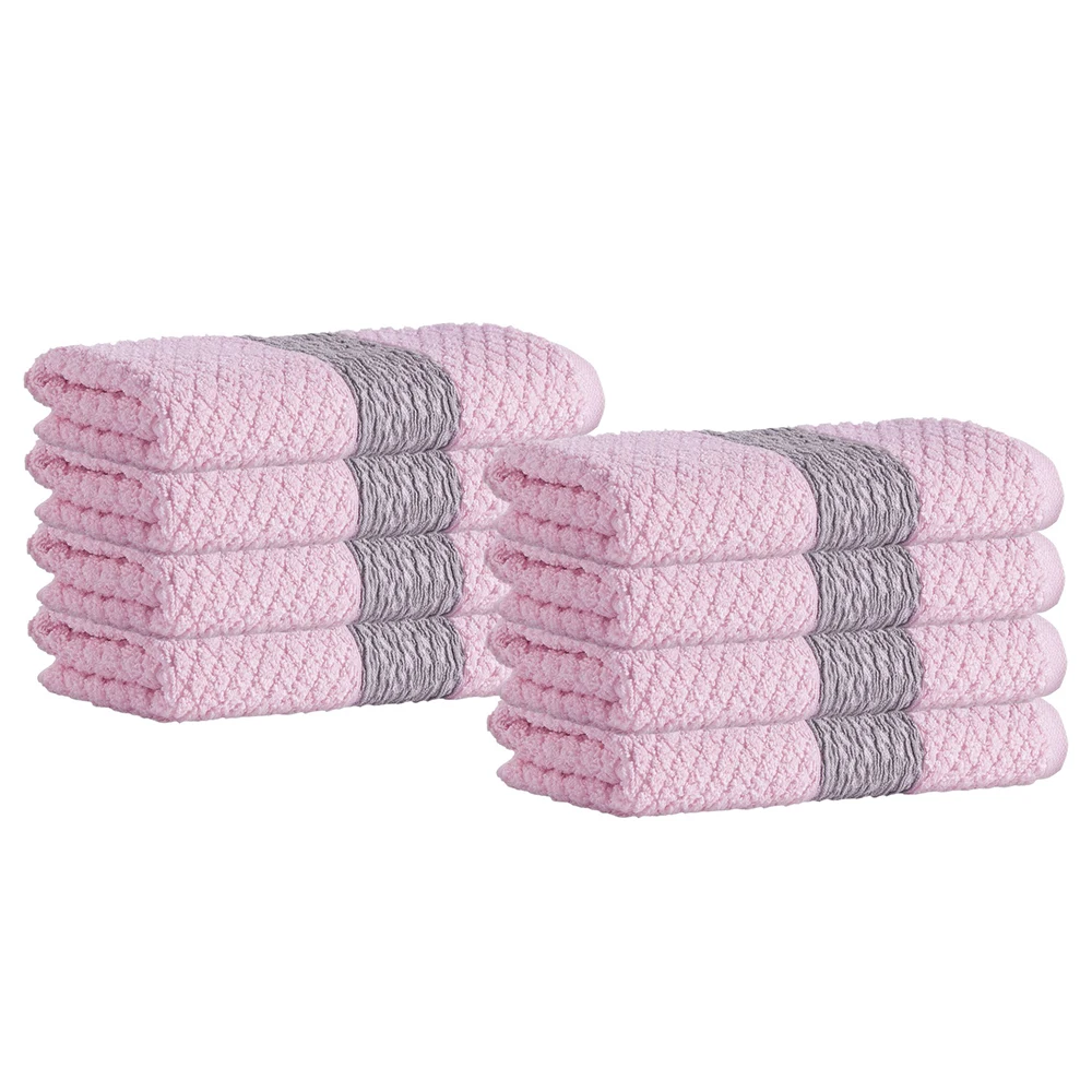 

Enchante Home - Anton Hand Towels - 8 Piece Hand Towels, Long Staple Turkish Towel - Quick Dry, Soft, Absorbent