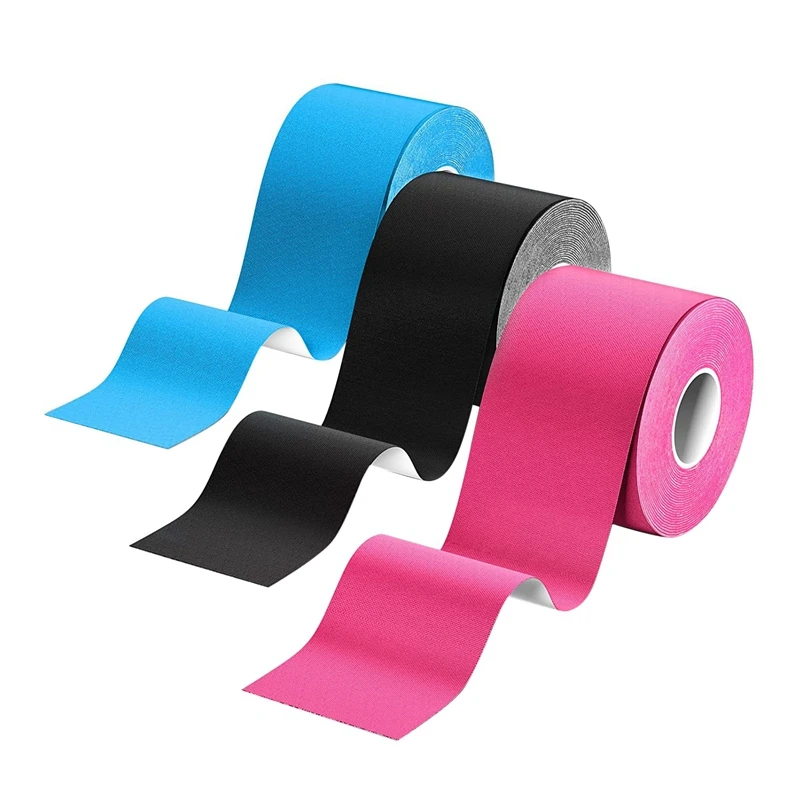 

New-Kinesiology Tape Elastic Therapeutic Athletic Tape for Pain Relief Supports and Stabilizes Knee Muscles Joints