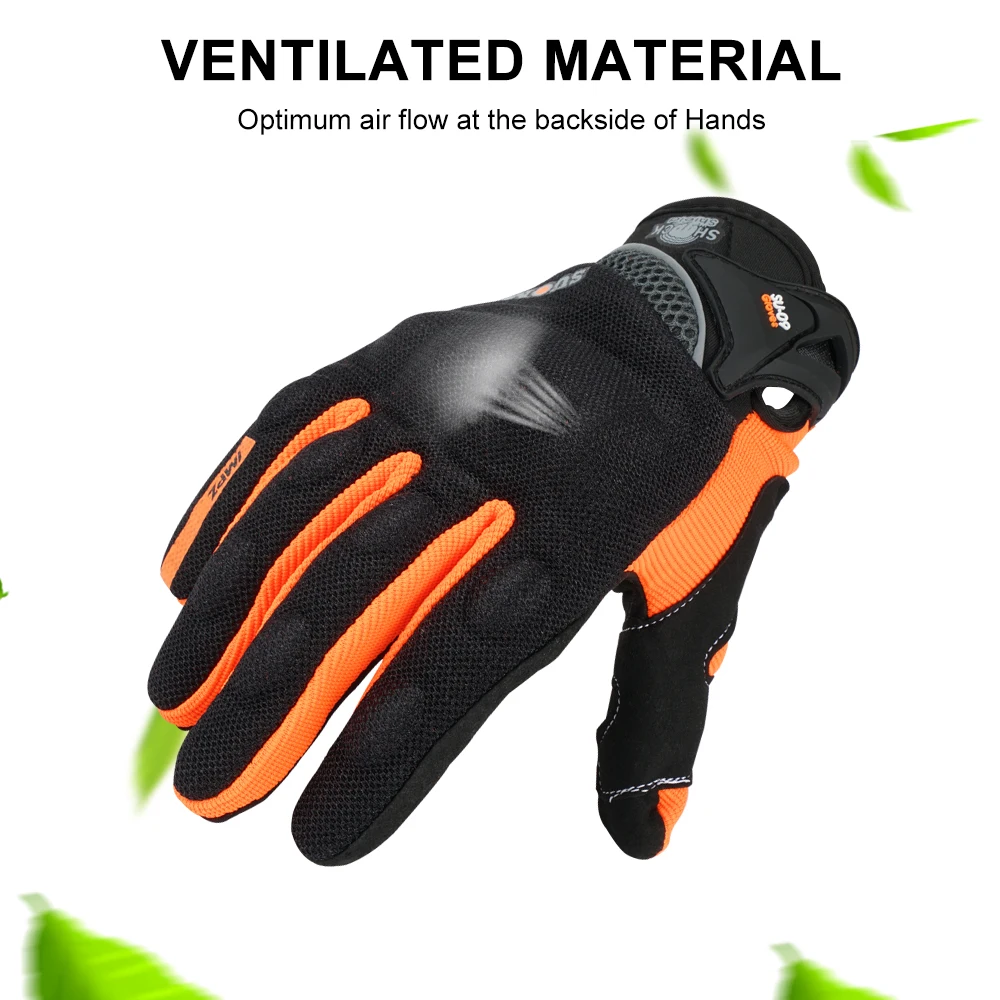 

Summer Motorcycle Gloves Men Touch Screen Breathable Motorbike Riding Moto Protective Gear Motorbike Motocross Gloves