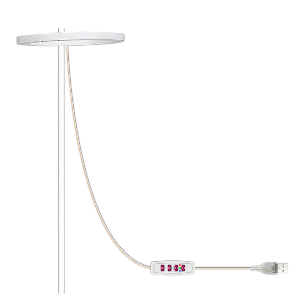 

Светодиодный светильник с подставкой, приглушаемая лампа для выращивания растений, приподнятая кровать, цветочные горшки, аксессуары для п...