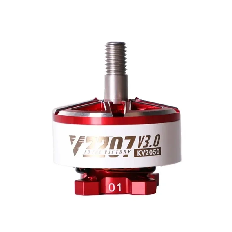 Фото Бесколлекторный двигатель T-MOTOR TMOTOR Velox V3.0 2207 V2207 6S 1750KV 1950KV 2050KV 4S 2550KV для DIY FPV гоночных RC-моделей №5
