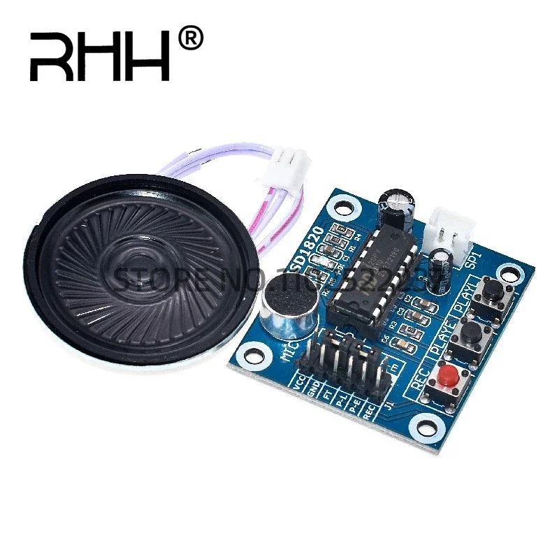 ISD1820 Recording voice module Voice and playing Board With microphone to provide 0.5W speakers