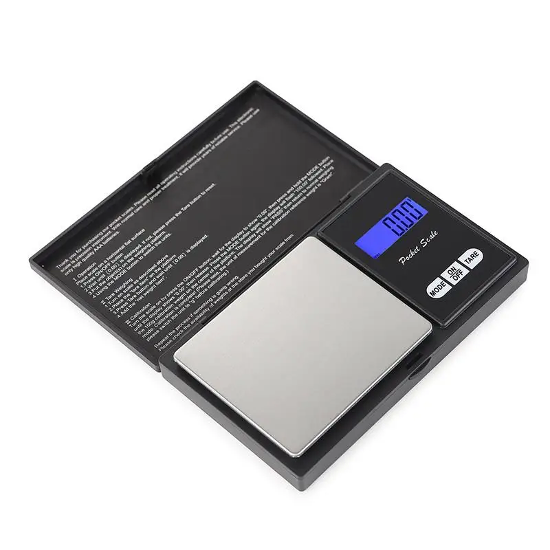 

Digital Scale for Gold Sterling Silver Jewelry Scales Balance Gram Electronic Scales 100g/200g/300g/500g x 0.01g Mini Pocket