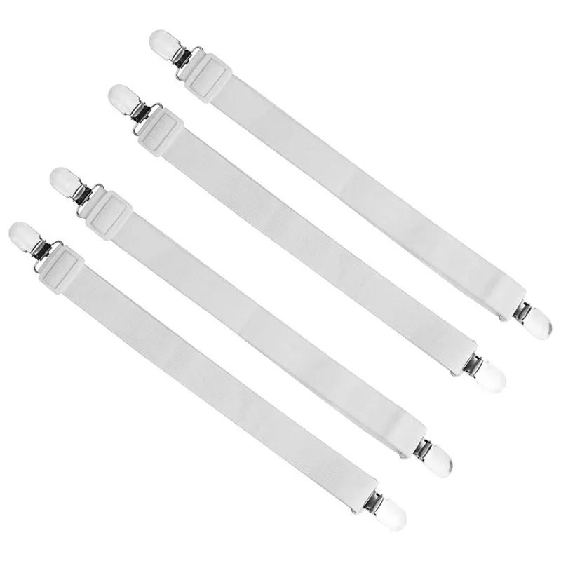 

Держатель простыней пластиковый регулируемый 8 зажимов