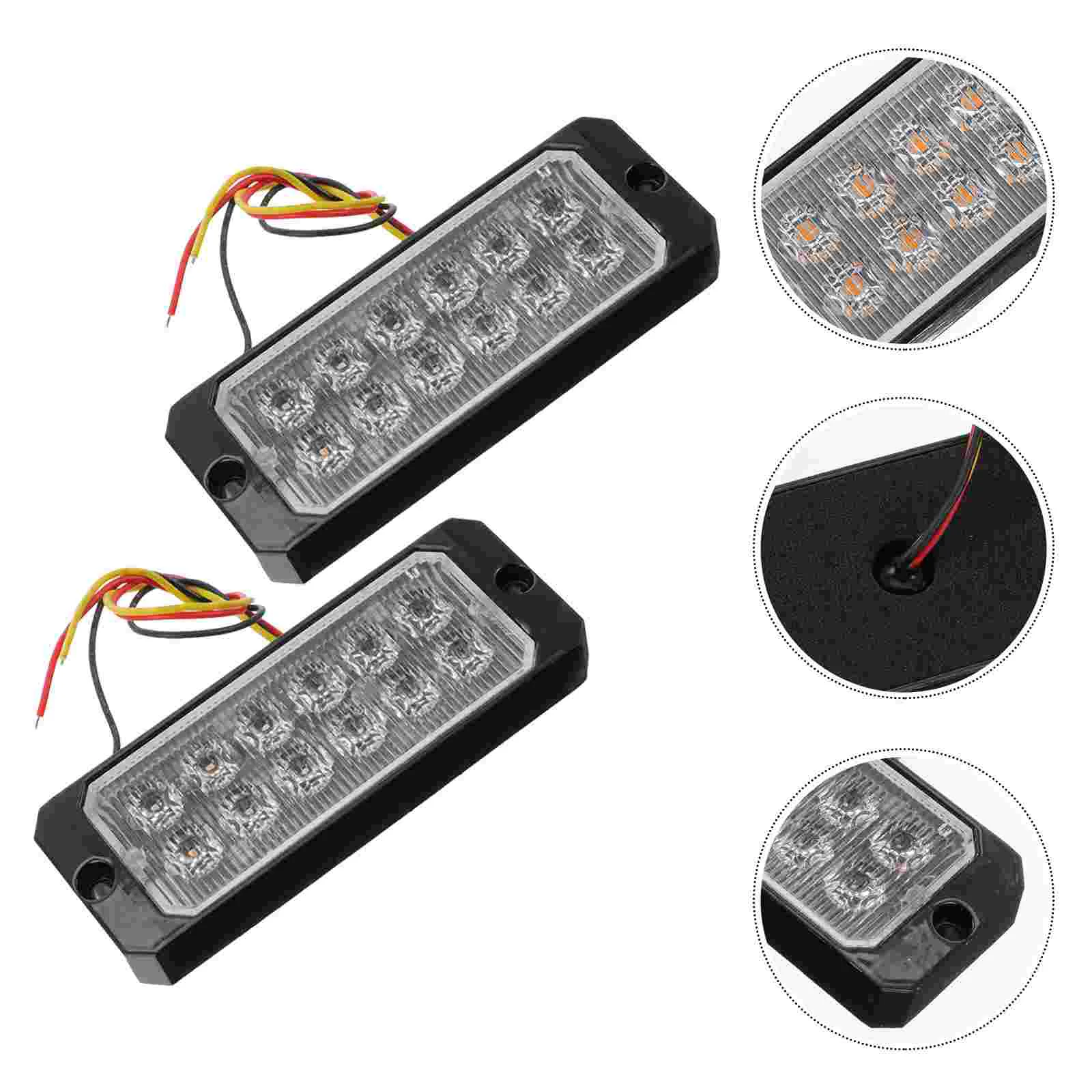 

2 шт., фонари с подсветкой из алюминиевого сплава, 11,7x4,4 см