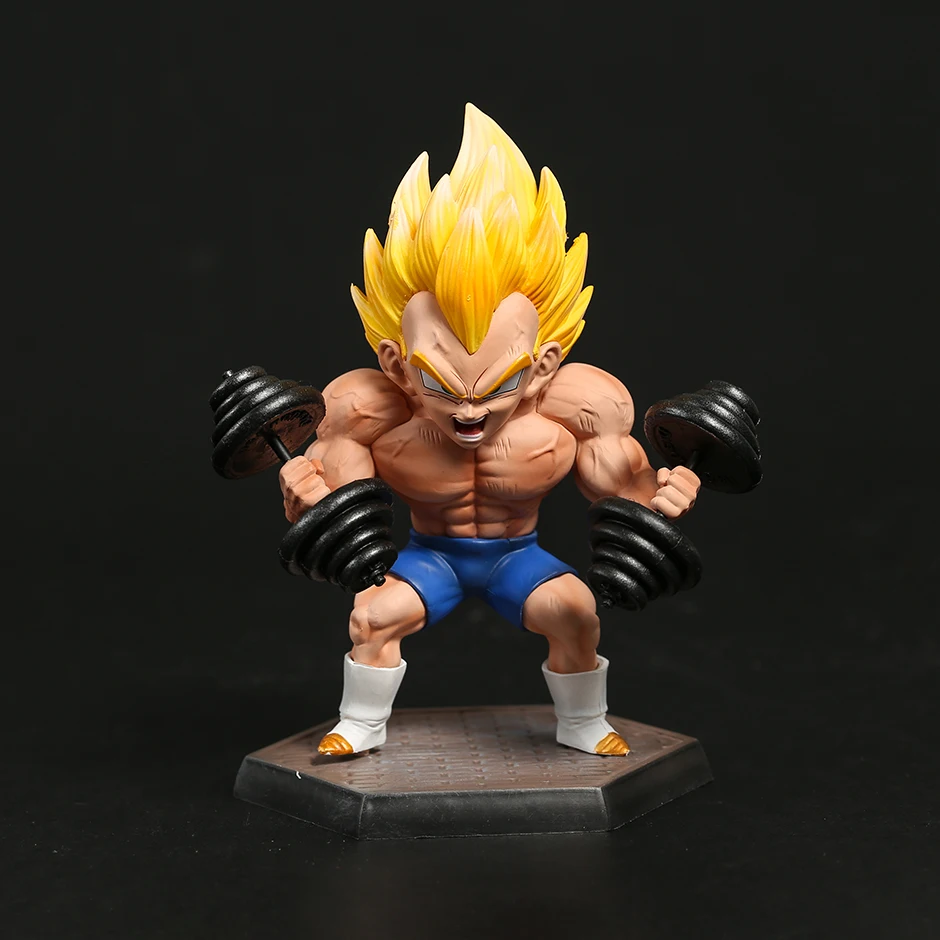 

Dragon Ball Fitness Vegeta Figure Figurine Model Doll Toy