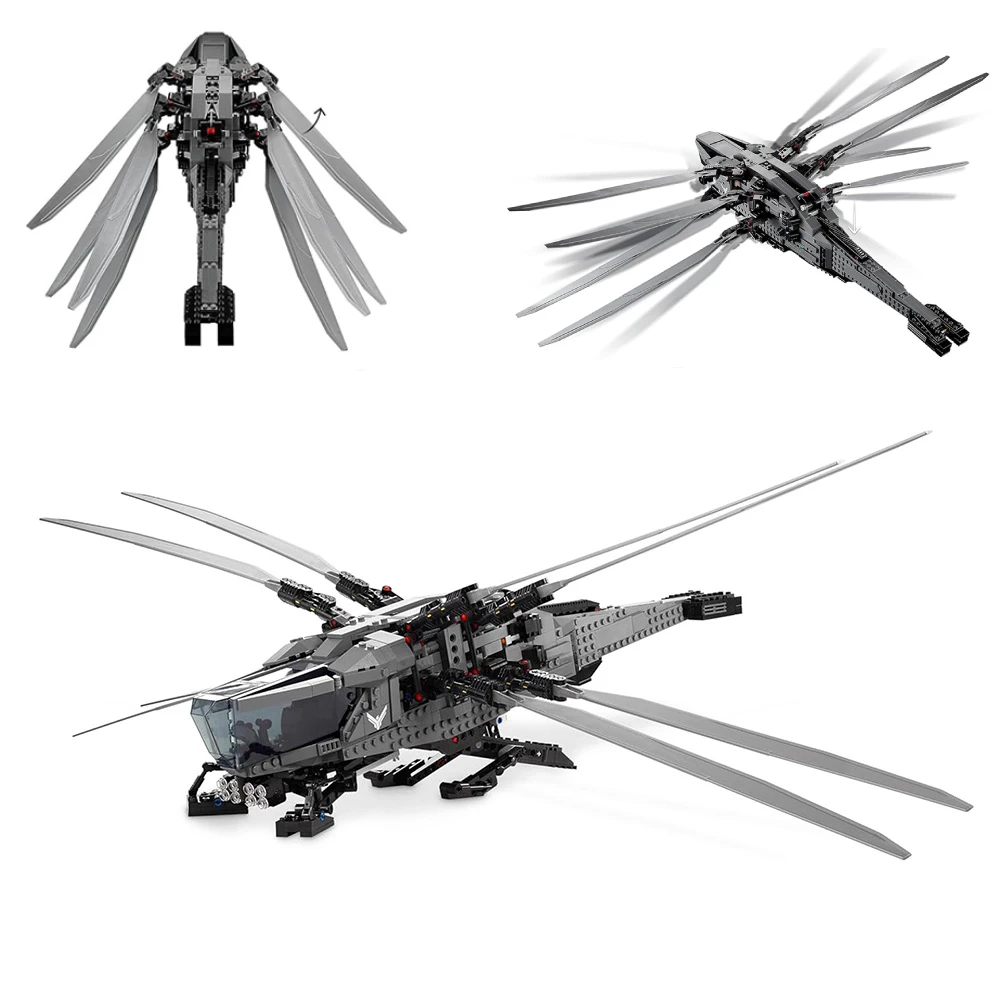 Набор строительных блоков ОРНИТОПТЕР модель самолета игрушки набор для сборки