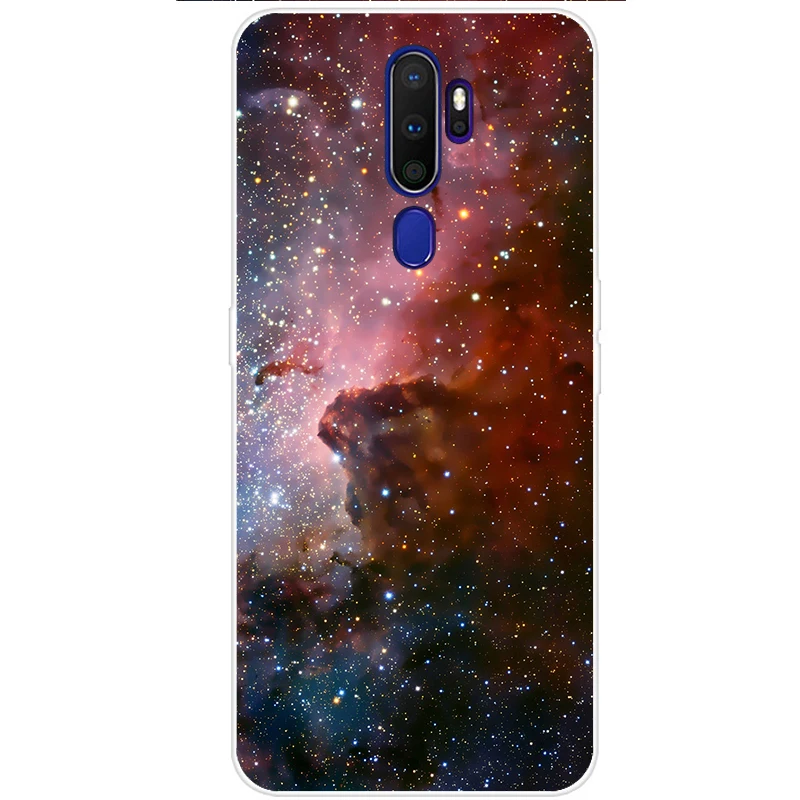 Для OPPO A5 2020 Чехол Мягкий силиконовый чехол из ТПУ для A9 задняя крышка с цветным