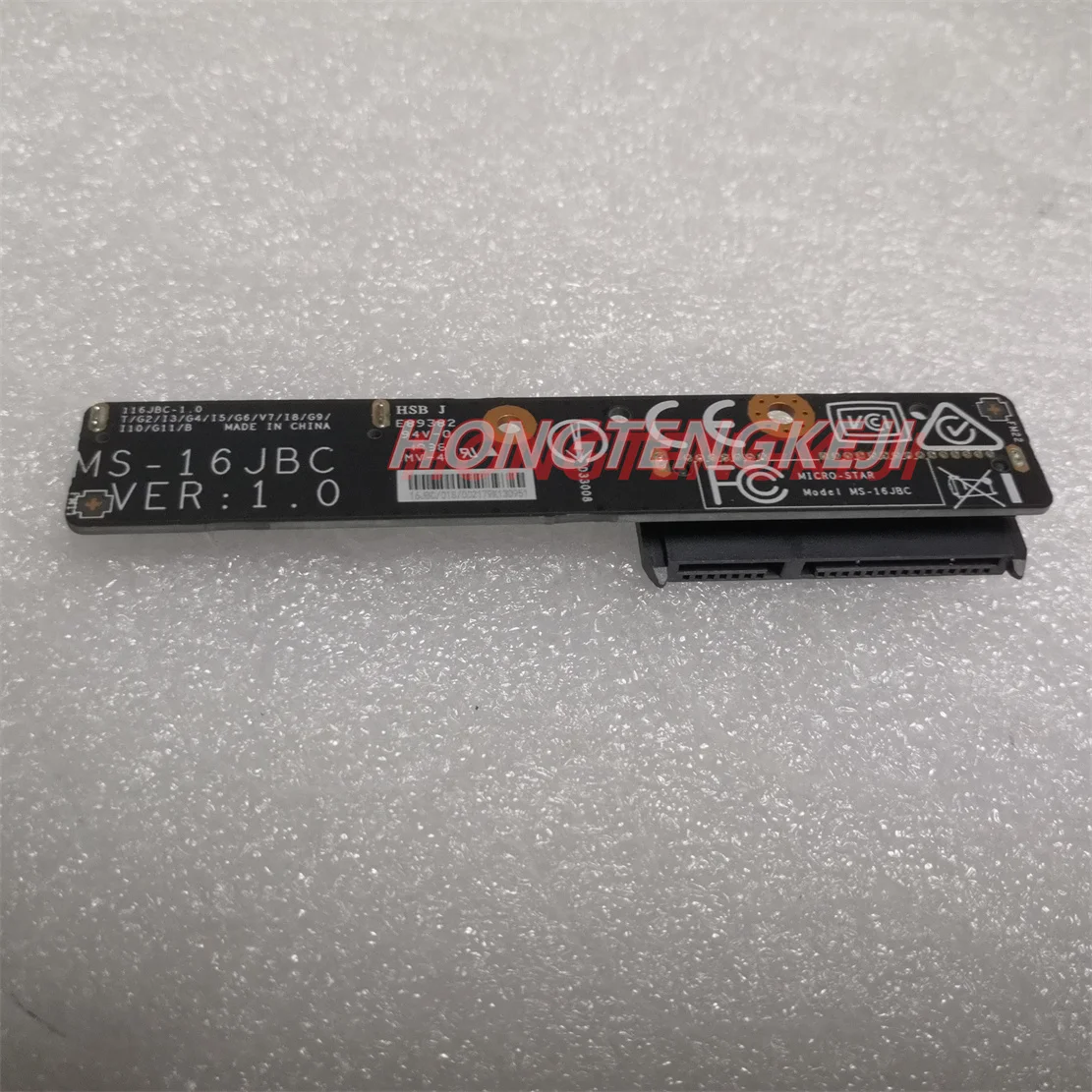 Оригинальный разъем для жесткого диска MSI Leopard Gp62 GF62VR 7RF SATA Ms-16jbc тест ок