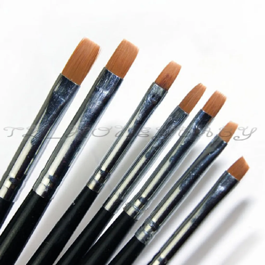 

Кисть для ногтей с двойной головкой для 3D рисования, рисования, УФ-геля, «сделай сам», шпатель, инструмент