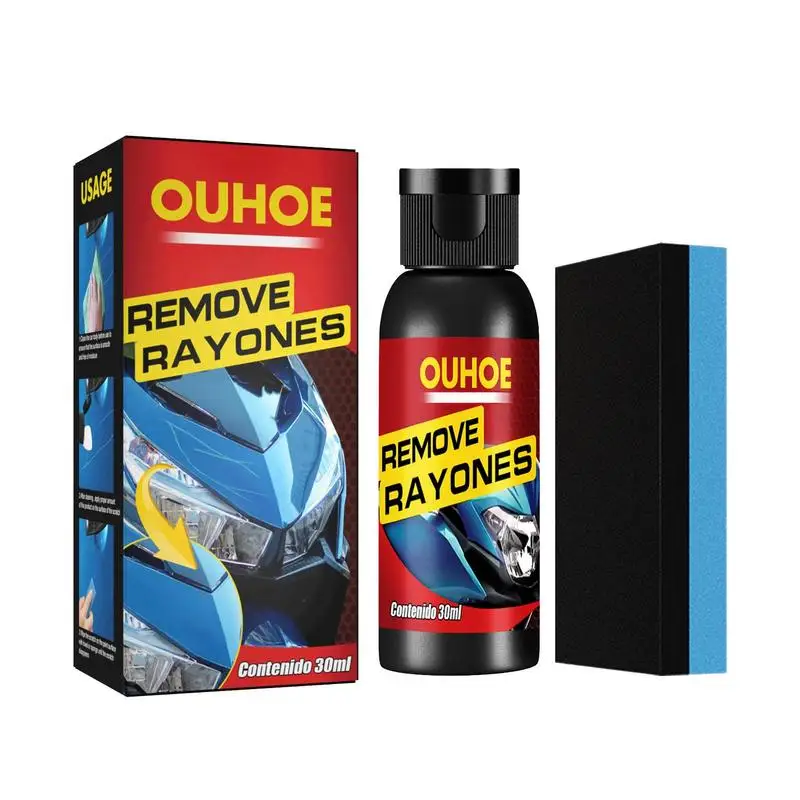 

Auto Scratch Removal 1.01oz Vehicle Scratch Remover With Sponge Auto Paint Scratches Remover Professional For Maintenance