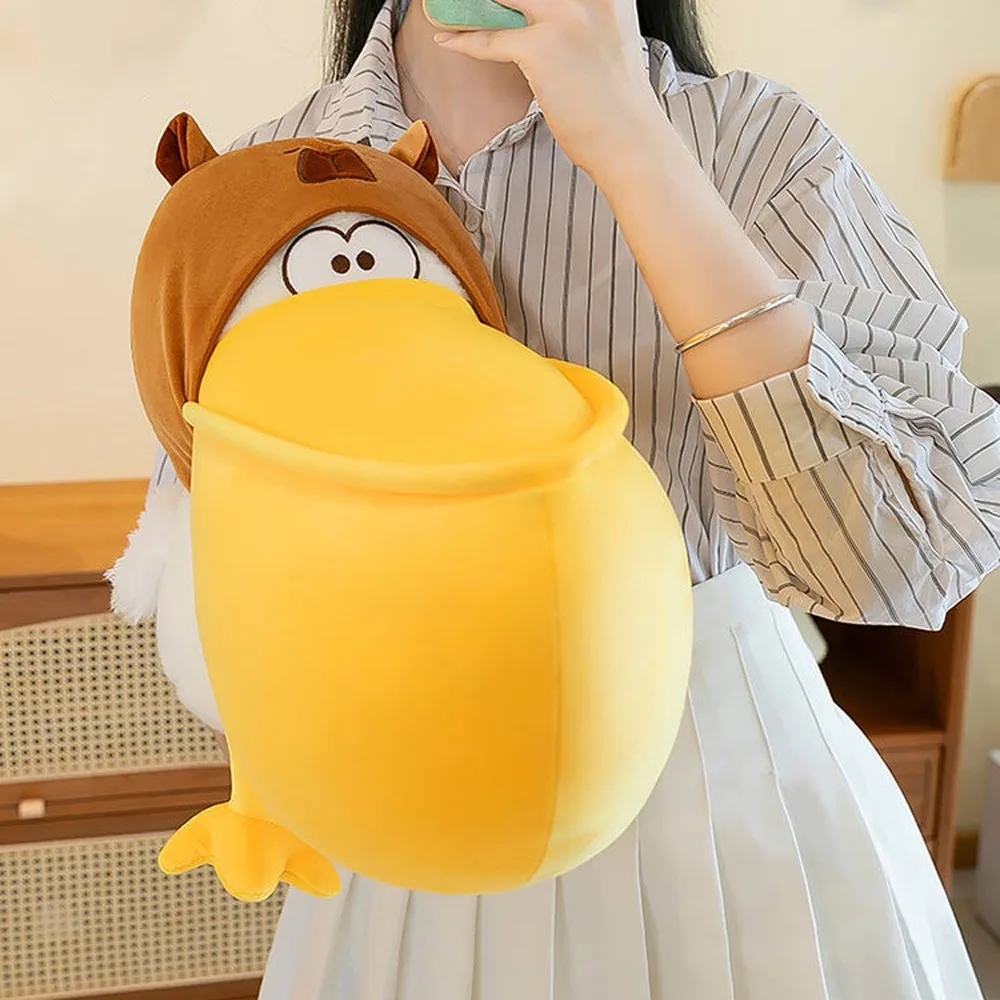 Пеликан Капибара плюшевая игрушка большой рот ПП хлопок капибара пушистая милая