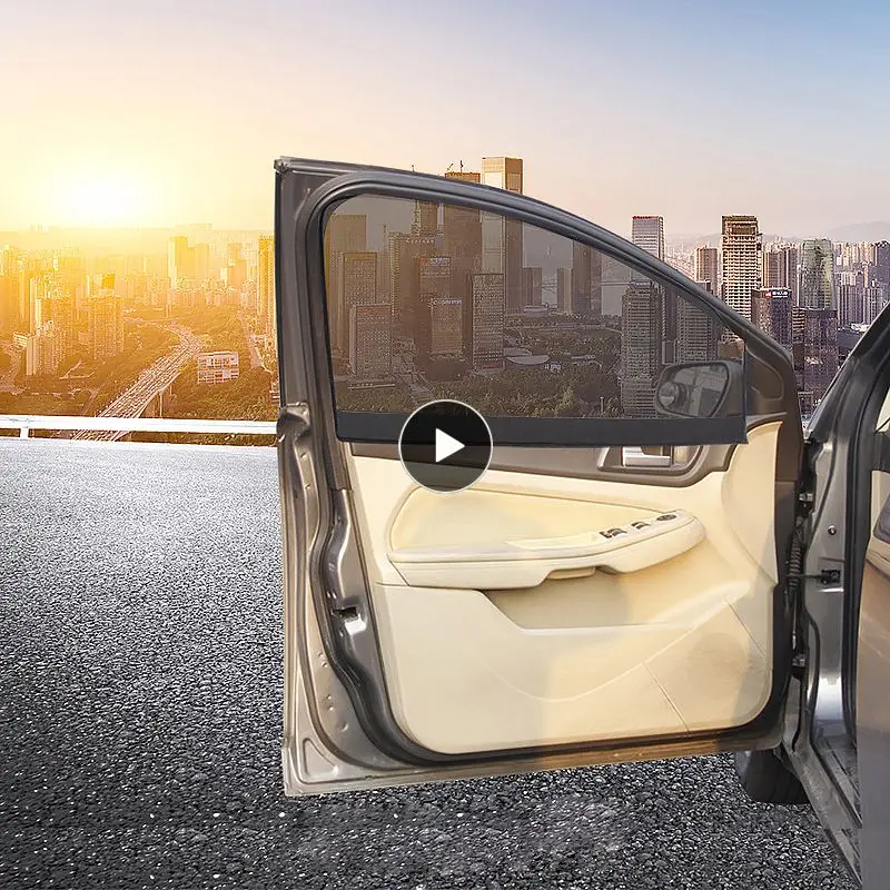 

Magnetic Curtain Sunshade Mesh Sun Visor Universal Car Side Window Sun Shade Durable Uv Protection Car Blinds Car Accessories