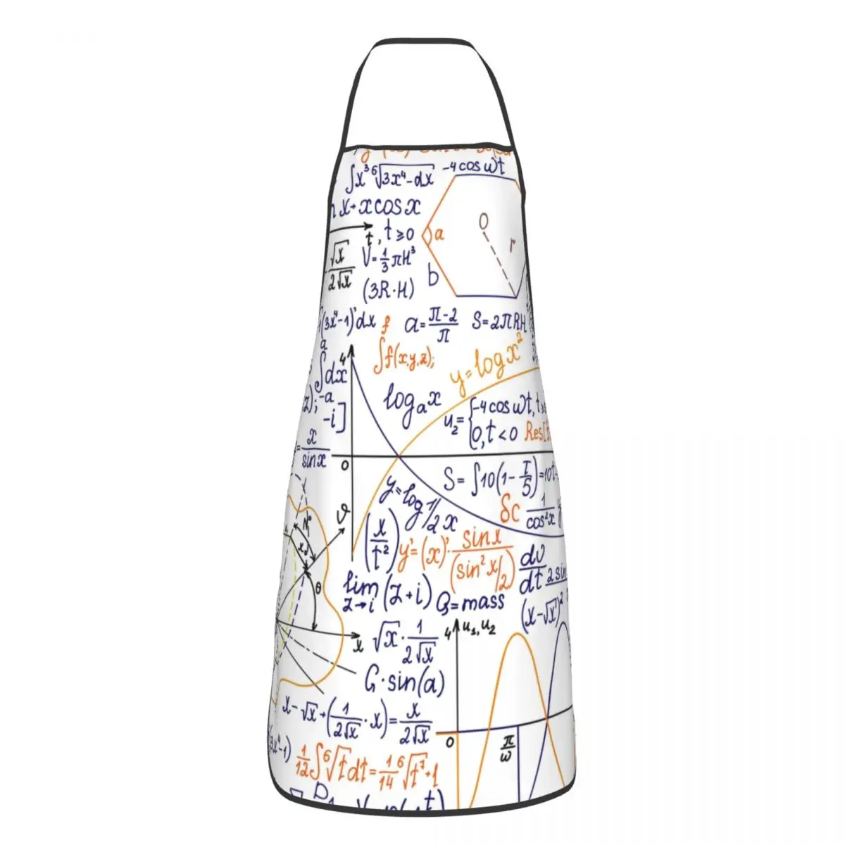 

Кухонный Фартук для выпечки с математическими уравнениями, для мужчин и женщин