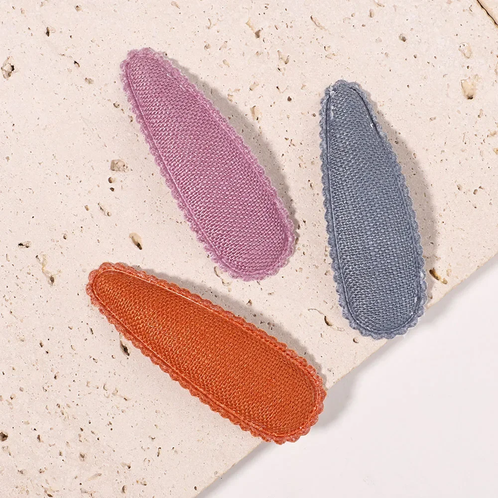 10 шт./набор Женские однотонные заколки для волос