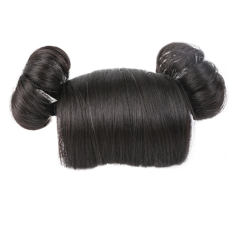 Аксессуары Для Волос С Двойной Булочкой Девочек Милые Головные Уборы Кукол