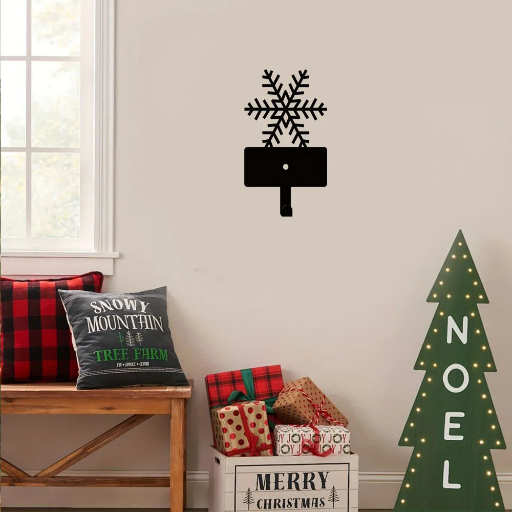 Великолепный изысканный металлический крючок-снежинка — Majestic для держателя