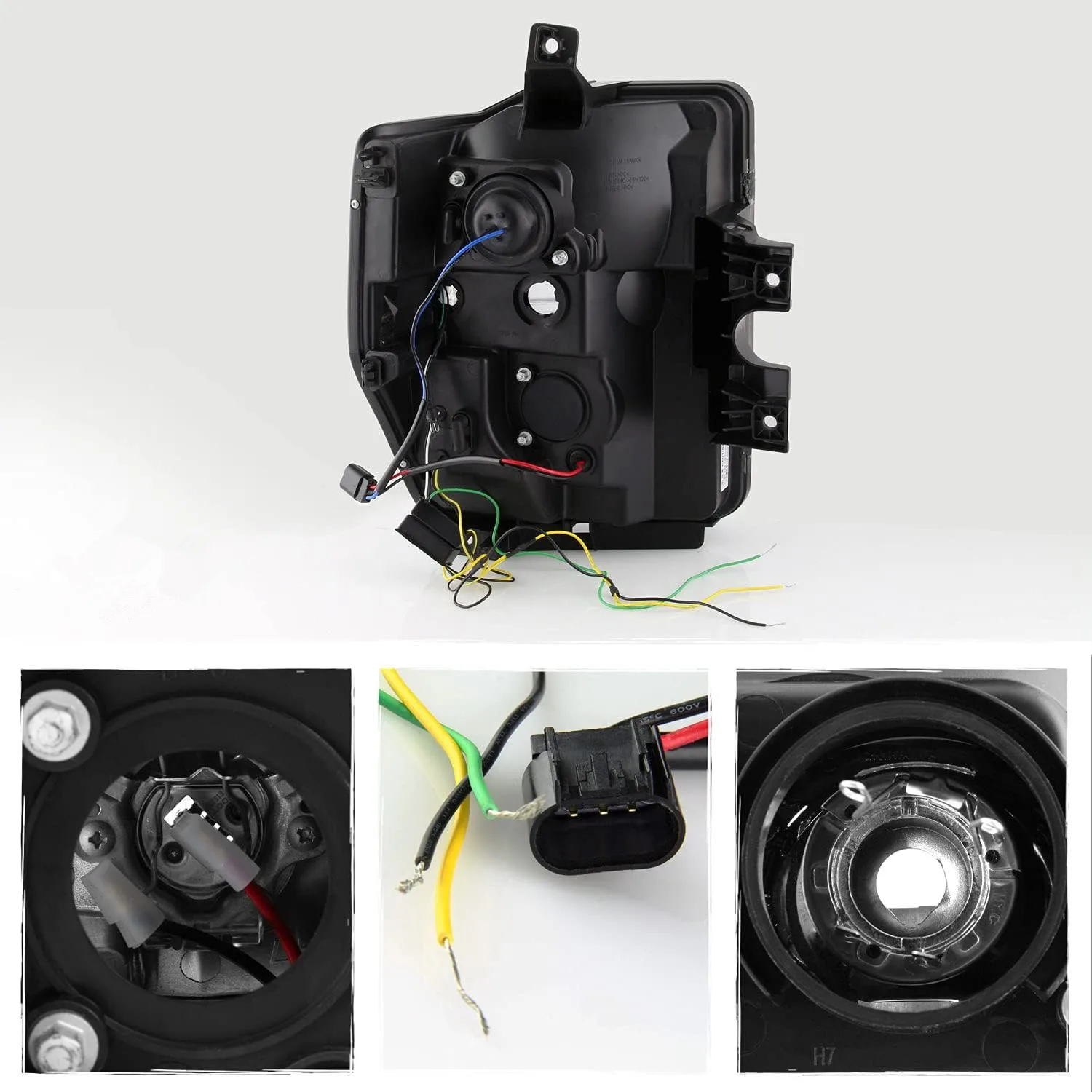 Подходит для Ford F250/F350/F450/F550 2008-2010 сверхмощный переключаемый задний фонарь [C-Tube]