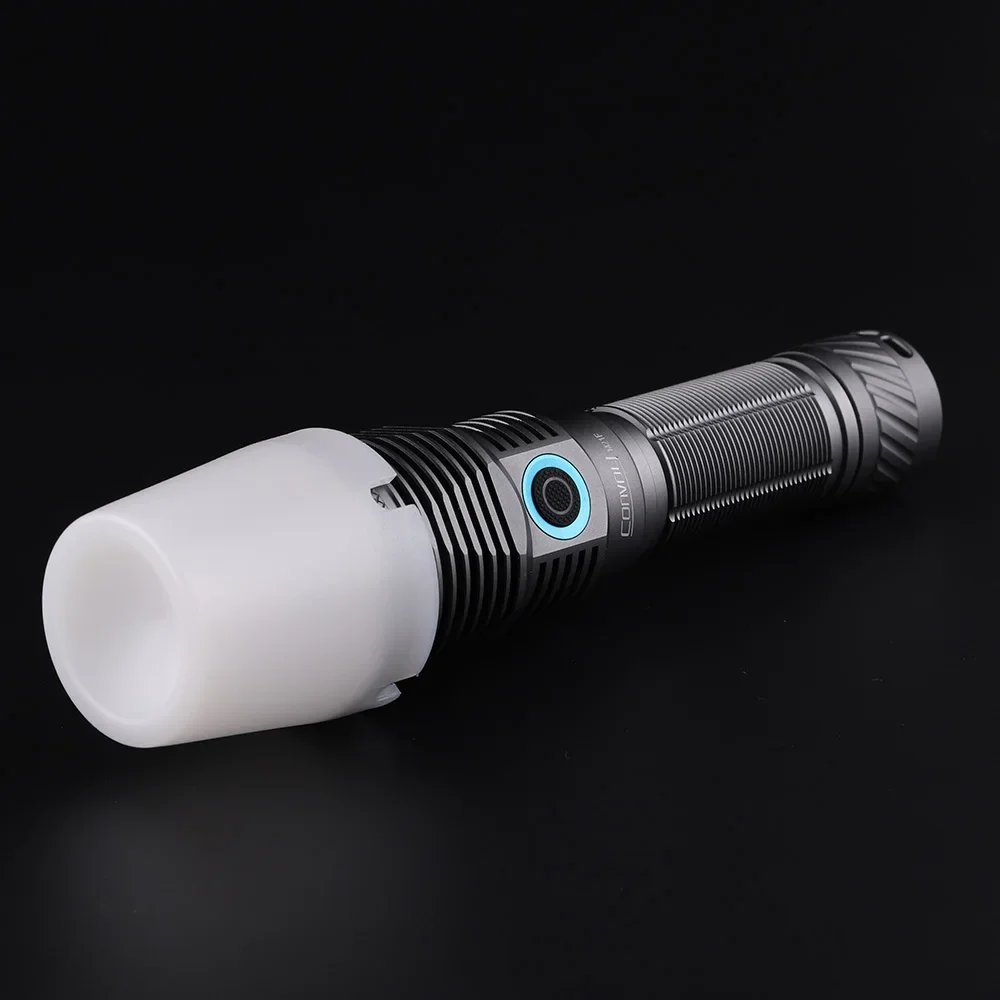 Пластиковый белый диффузор для фонарика M21F M21H