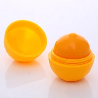lemon form lipstick ball korean kawaii style makeup magic moisturizing hydrating anti cracking lipstick skin care lip care