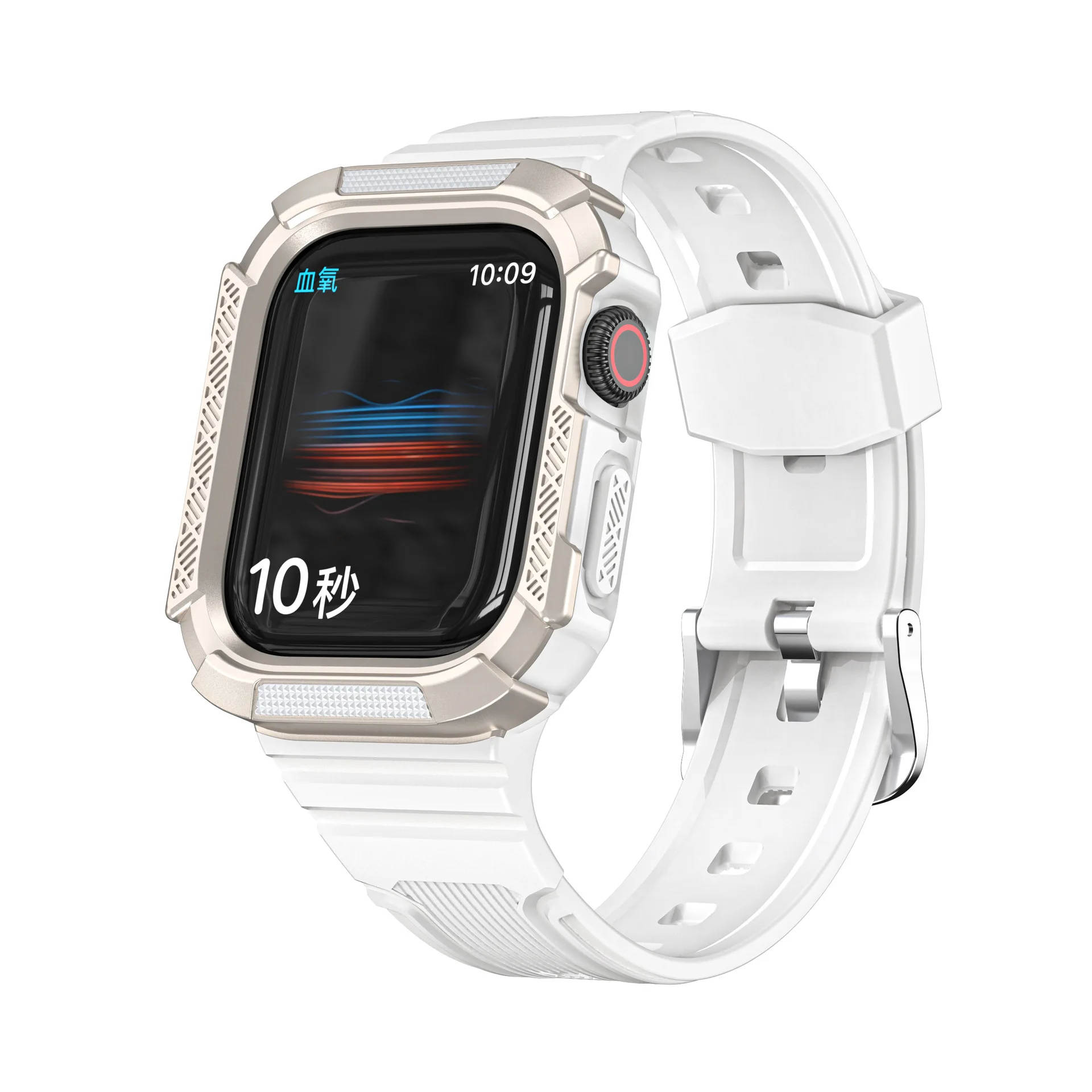 

Apple Watch с Apple Watch ТПУ встроенный двухцветный армированный ремешок Iwatch8 оптовая продажа ремешка для часов