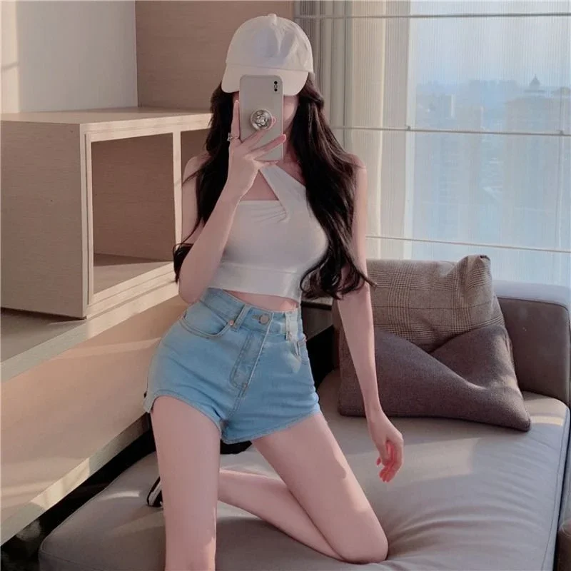 Шорты jports женские джинсовые пикантные Короткие штаны из денима Повседневная