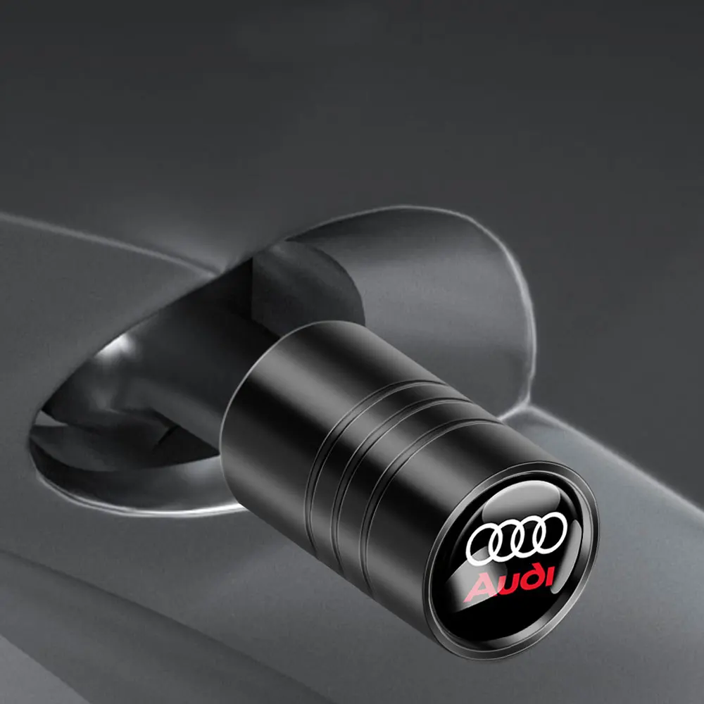 4 шт. автомобильные Стайлинг металлические колпачки для штока клапана обода Audi 8P