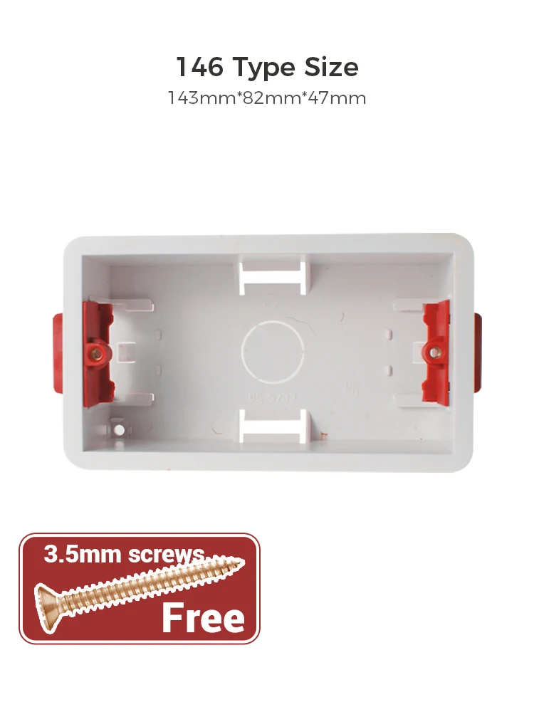 

Пластиковая коробка для скрытого монтажа Avoir 45 мм