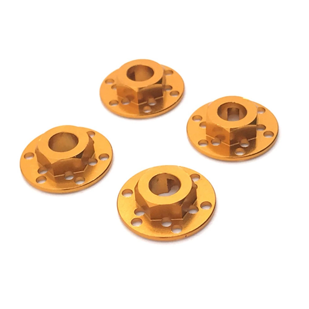 

4Pcs Metal 7mm Hex Wheel Hub Adapter Brake Disc for SG 2801 SG2801 SG-2801 D110 1/28 RC Crawler Car Upgrade Parts,4