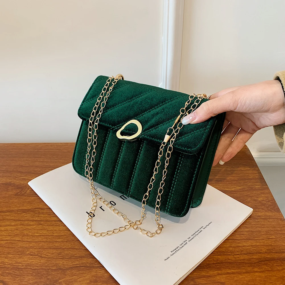 

Luxury Handbags Women Bags Designer Shoulder Vintage Velvet Chain Party Evening Clutch Bag Messenger Crossbody Bags For Women