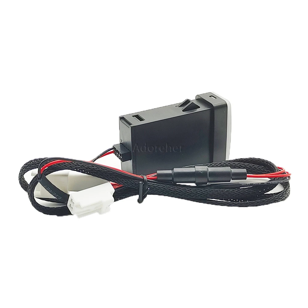 Автомобильное зарядное устройство для быстрой зарядки 12 В/24 В два порта USB разъем