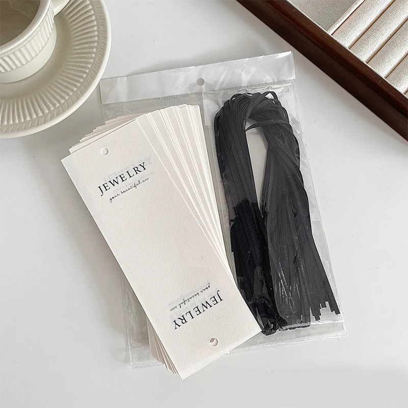 

10 шт., этикетки для упаковки ювелирных изделий