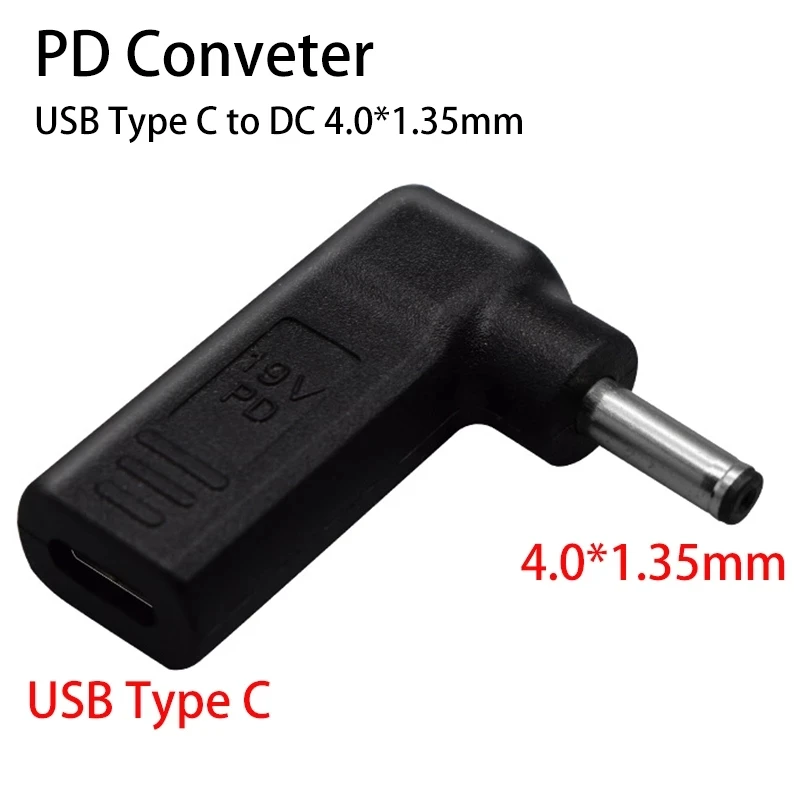 

Переходник с USB Type C «мама» на DC 4,0*1,35 мм «папа»