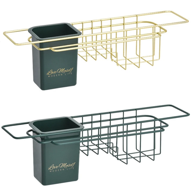 

Держатель для губки JFBL, кухонная сушилка для посуды, корзина для раковины, сушилка для посуды, устойчивая к ржавчине посуды с фруктами