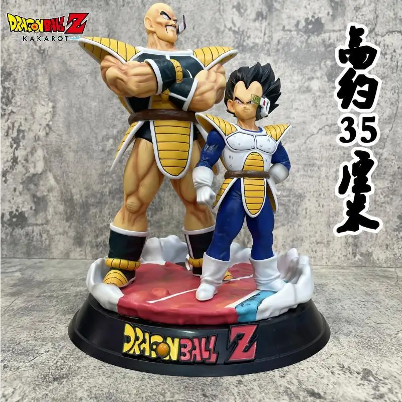 

Stock 35cm Dragon Ball Z Figure Nappa Vegeta Saiyan Action Figure Anime Figurine Model Statue Collection Ornament Doll Toys