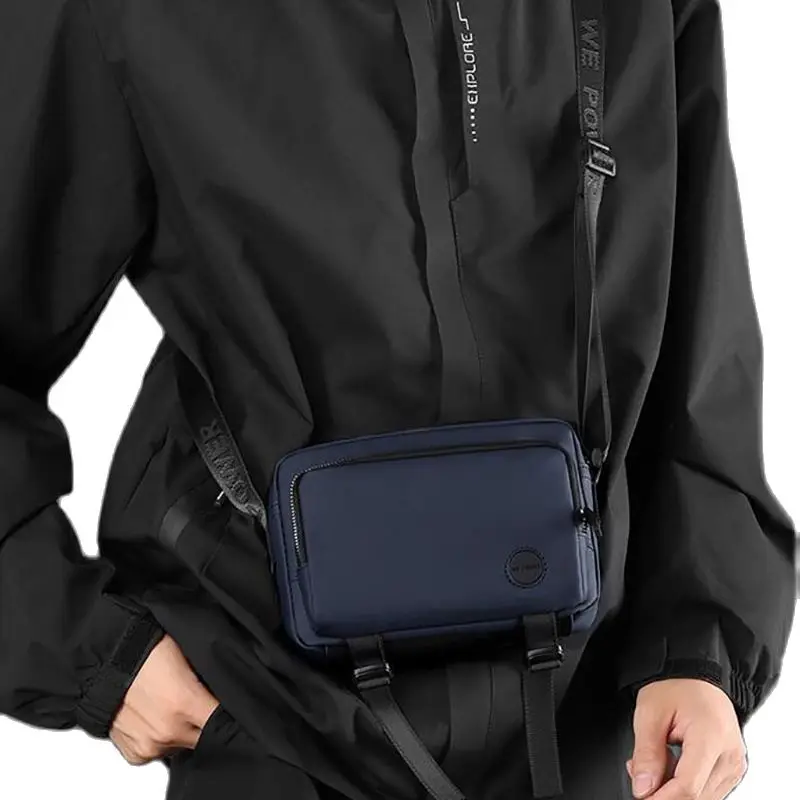 Men's Crossbody Satchels Bag Male Multifunction Travel Moto & Biker  Messenger Shoulder Bags Waterproof