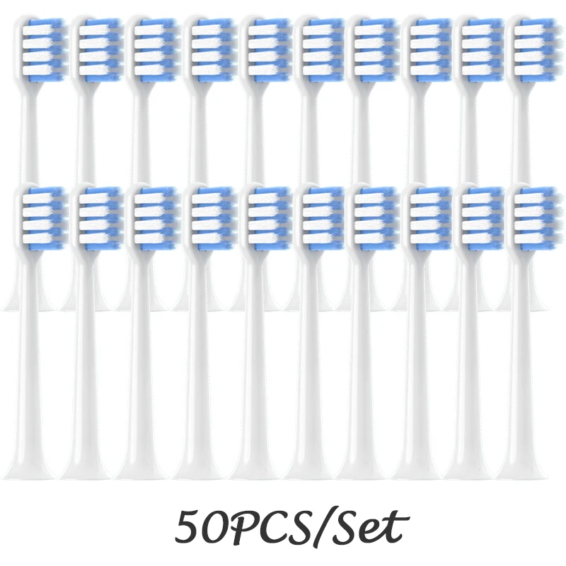

20/50/100 шт., сменные насадки для электрической зубной щетки