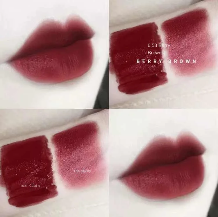 Бесплатная доставка лак для губ Colorrose бархатная матовая недорогая помада грязный