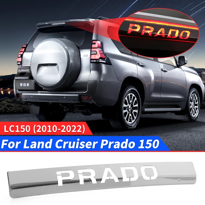 

Stainless Steel Taillight Accessories Suitable for Toyota Land Cruiser Prado 150 Fj150 Brake Light Sticker Modification