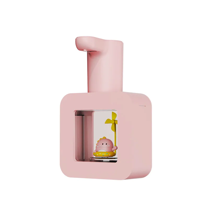 

Cartoon Hand Sanatizer Dispenser Automatic Foaming Soap Dispenser USB Rechargeable Touchless Infrared Sensor Foam Machine 욕실