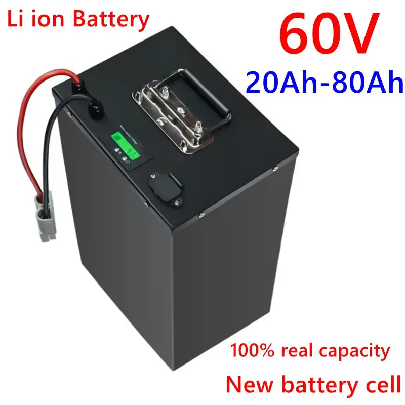 Литий-ионный аккумулятор DIXSG 60В 80Ач для электроскутера | AliExpress