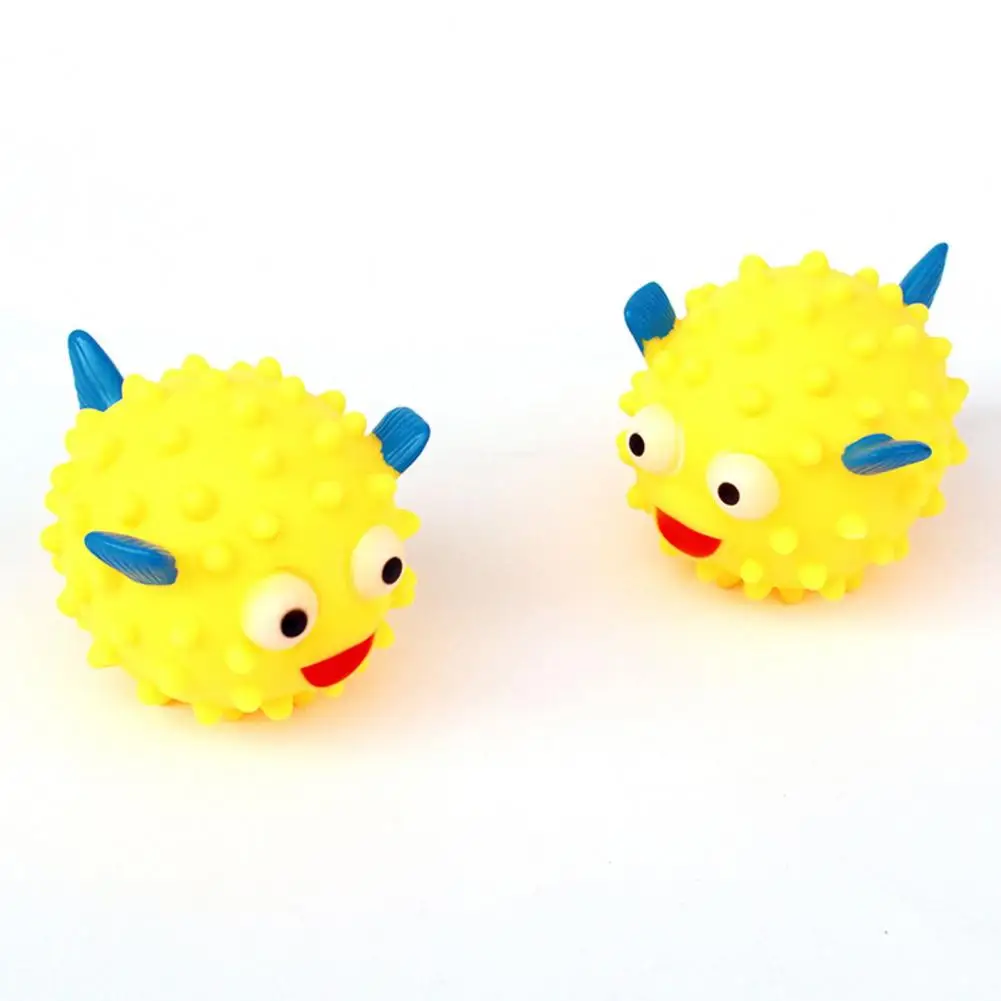 

Pet Teething Toy Pet Dog Chew Toy for Small Medium Dogs Cats Molar Sound Bite Toy for Puppy Teething Engaging Fun Raised Design