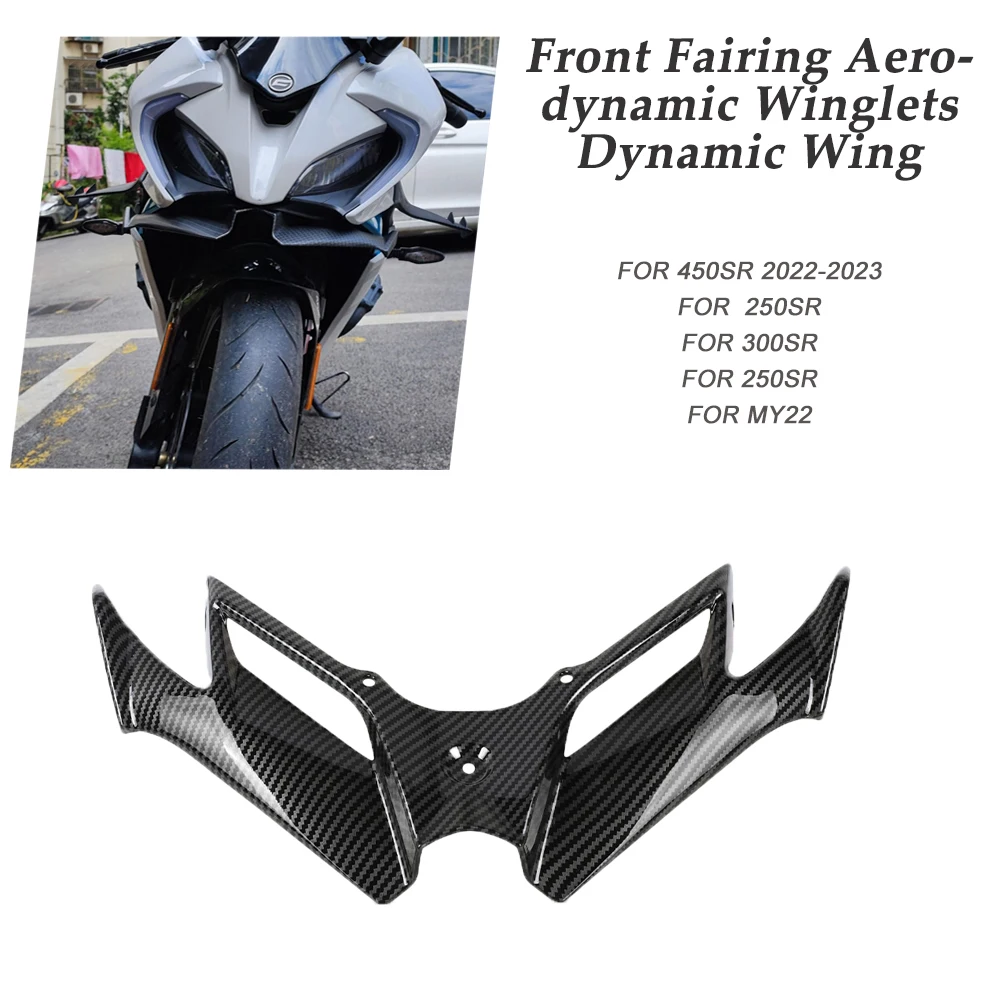 

Front Fairing Aerodynamic Winglets Dynamic Wing For CFMOTO 450SR 2022-2023 450sr Motorcycle Accessories 250SR 300SR 250SR MY22