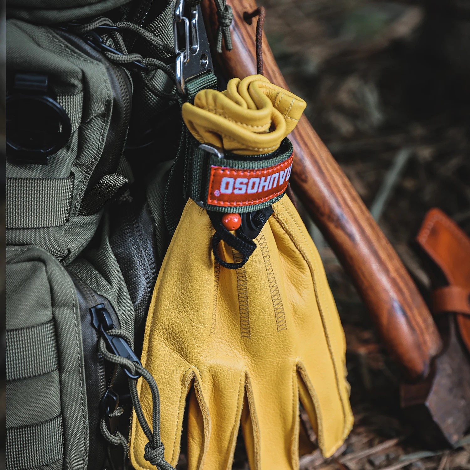 Фото Ремешок-держатель для перчаток MAUHOSO Tactical Gear, брелок для ключей Molle, тактический брелок, нейлоновый ремешок для перчаток, пряжка Molle №3