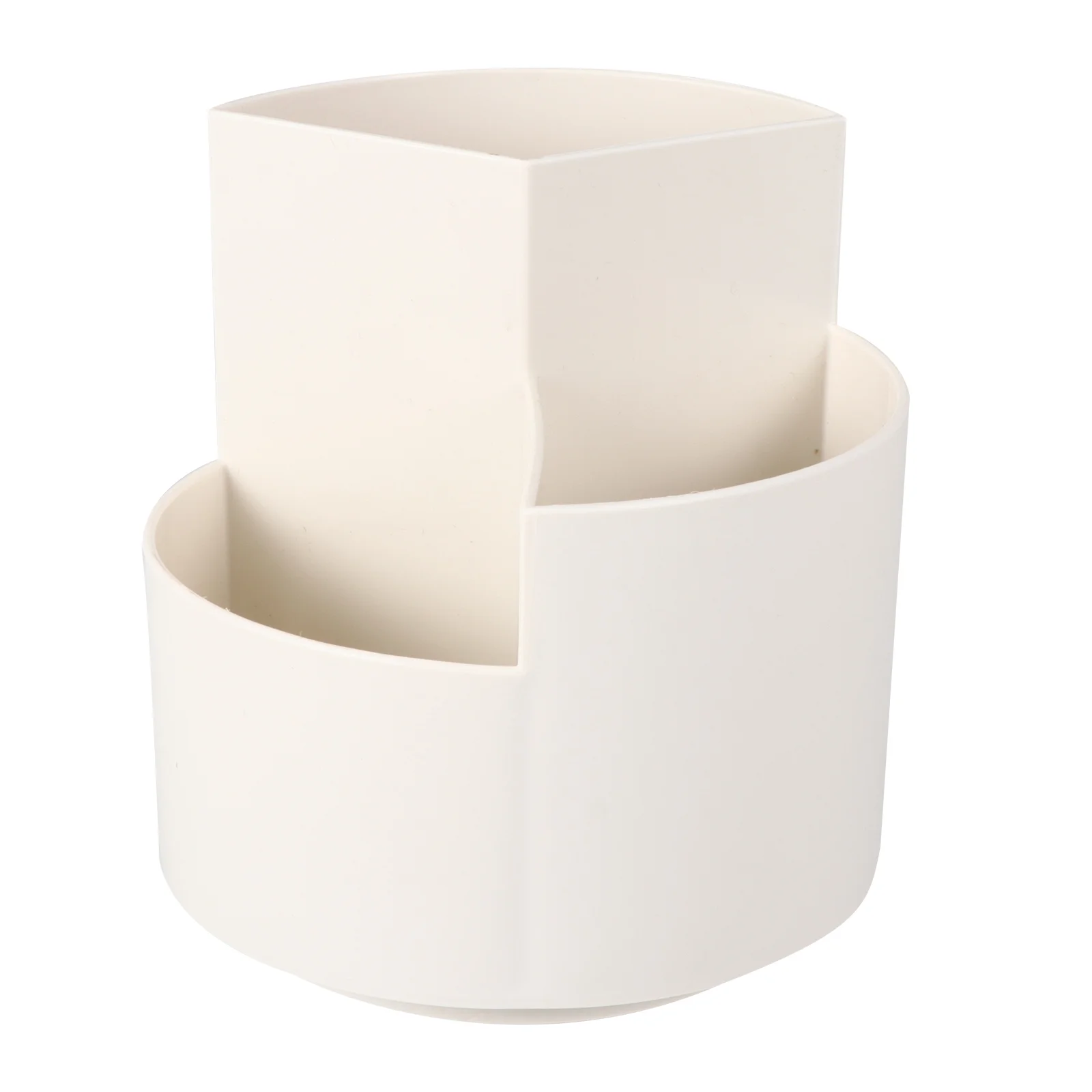 

Rotating Pen Holder Makeup Tools Container Desktop Stationery Organizer Storage