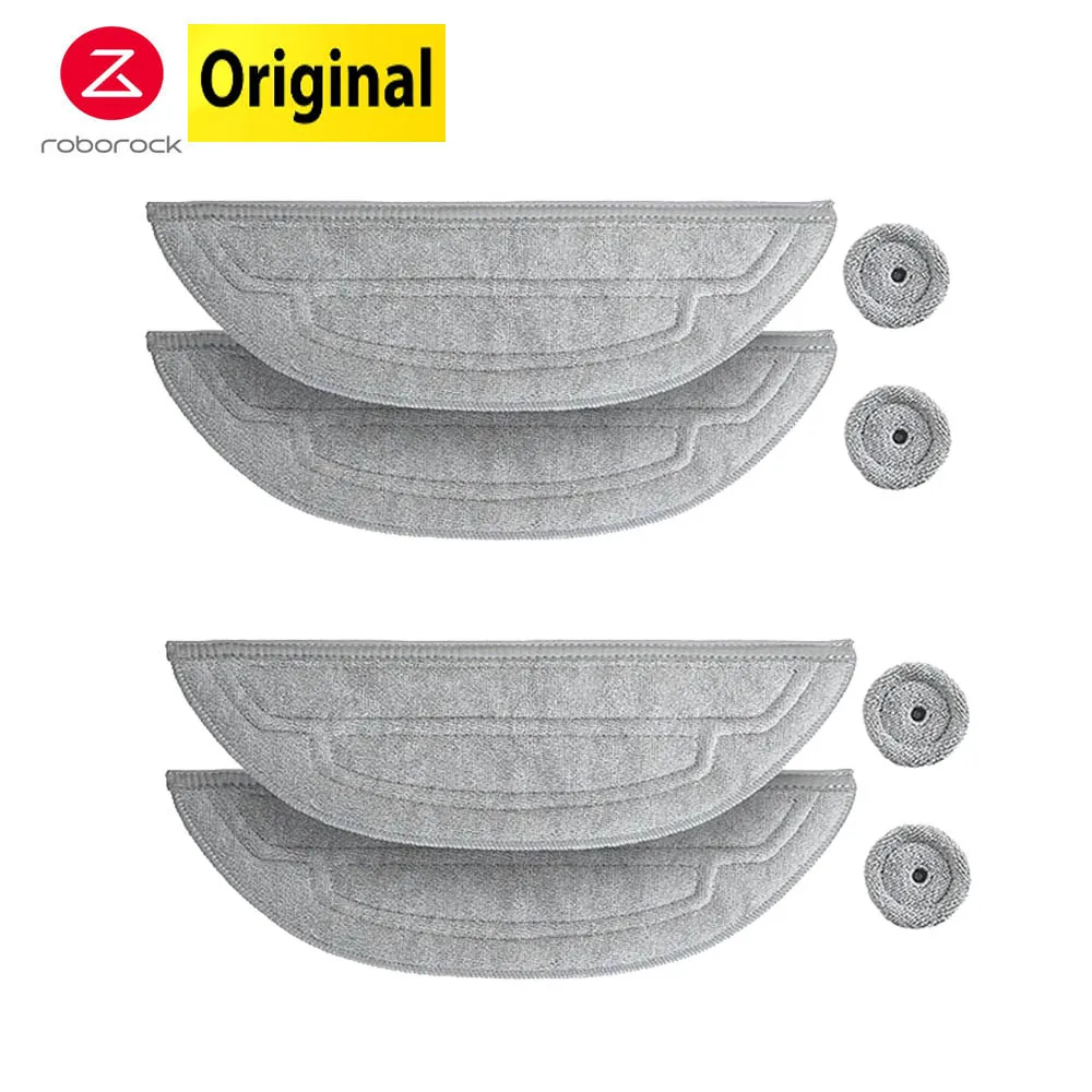 Оригинальная Швабра Roborock S8 MaxV, сверхвибрационная швабра, аксессуары, тряпки для швабры, запасные части для ультрапылесоса S8 Max
