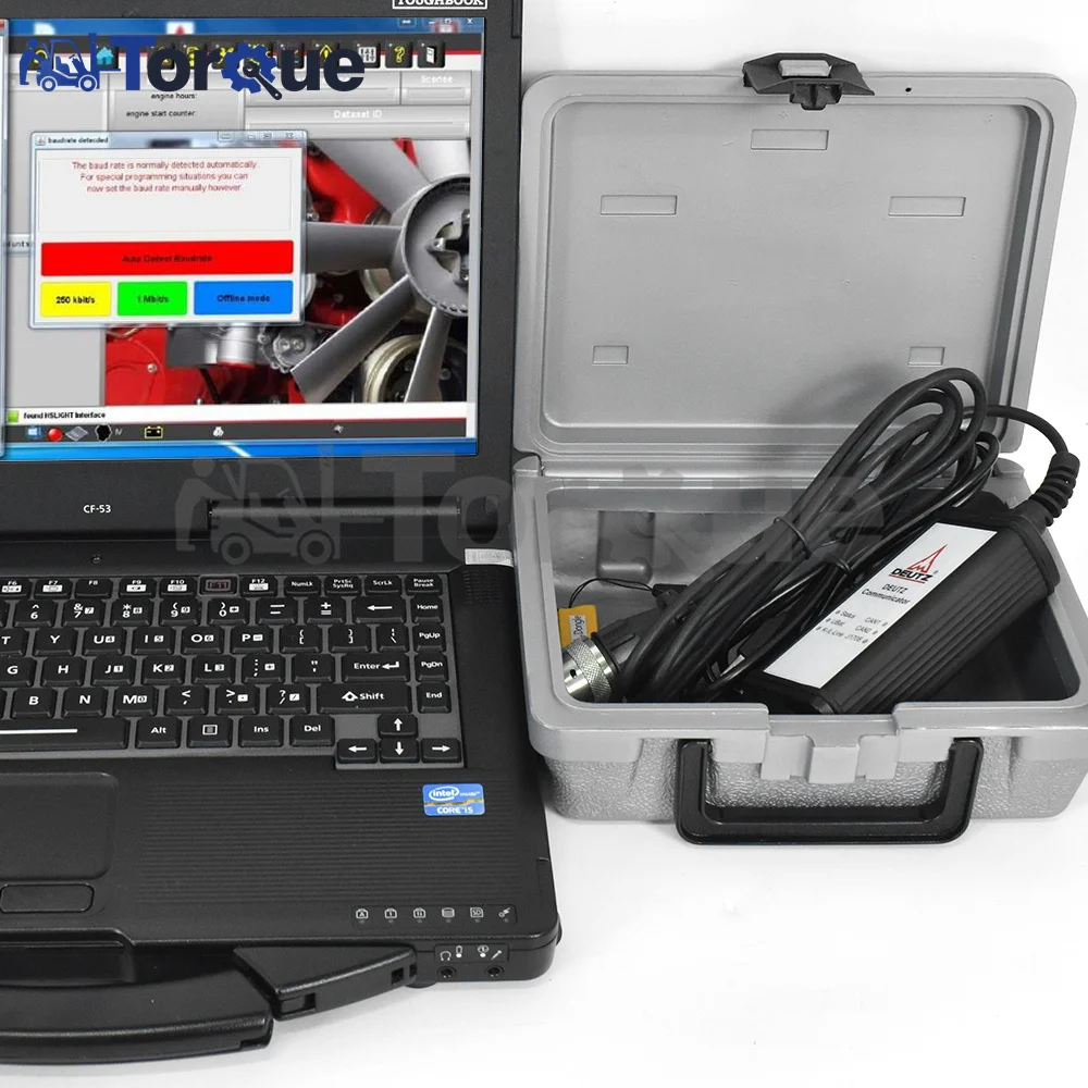 Диагностический сканер DEUTZ DIAGNOSTIC KIT DECOM с серии Deutz для контроллеров EMR2 EMR3 EMR4 +